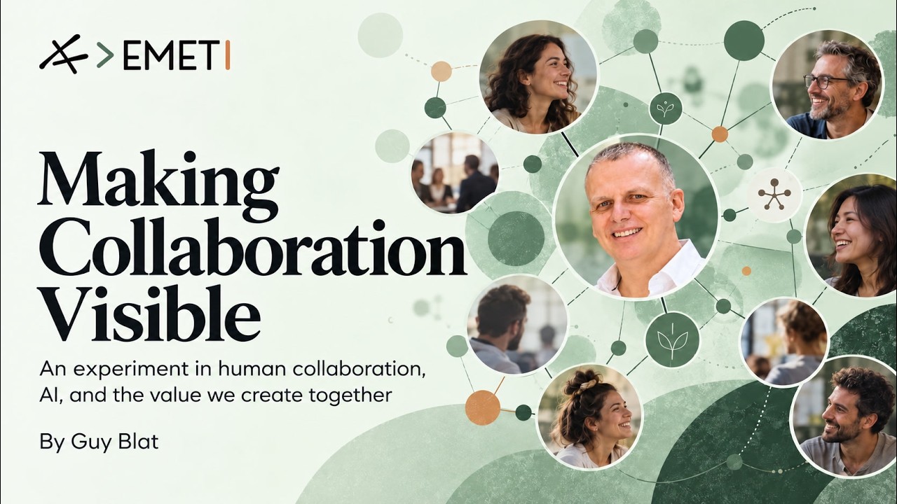 EMET title card for Making Collaboration Visible, by Guy Blat